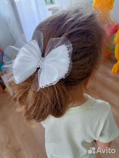 Бантики на резинках Школа