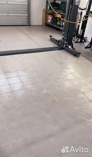 Модульная пвх плитка для гаража