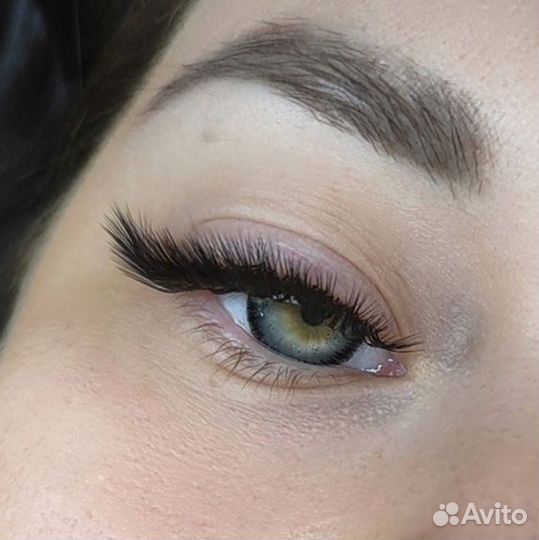 Наращивание ресниц Оформление бровей