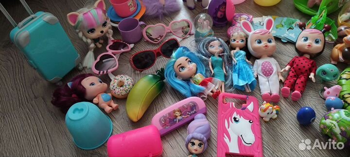 Пакет игрушек для девочки