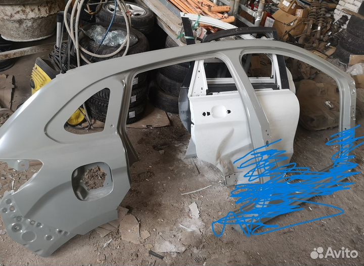 Крыло заднее Панель боковины пр. LADA X-Ray