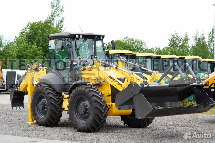 Экскаватор-погрузчик New Holland B115B, 2023