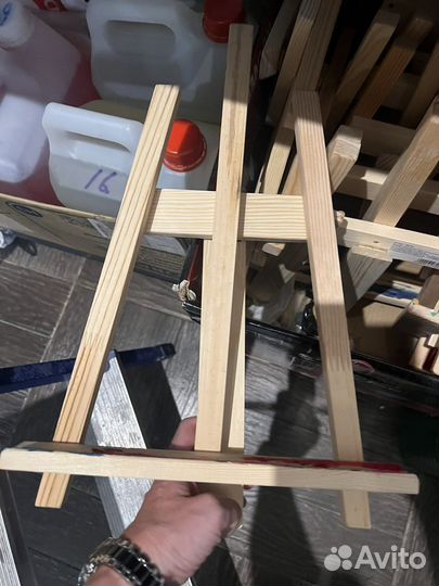 Мольберт для рисования настольный деревянный