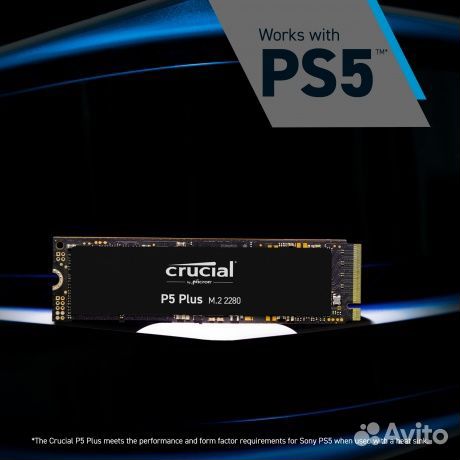 Накопитель SSD Crucial P5 Plus 1Tb (CT1000P5pssd8)