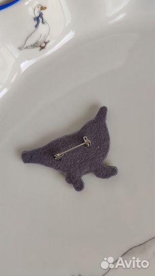 Брошь птица поползень