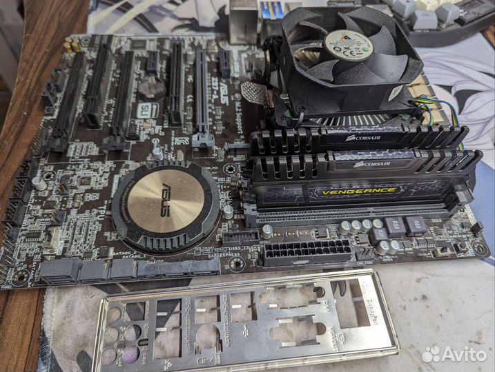 Комплект i5-4440 + Z97-A + 8Gb Corsair DDR3