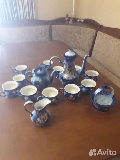 Чайно кофейный сервиз жар-птица