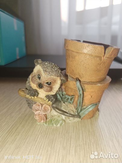Статуэтка с кашпо 8 см