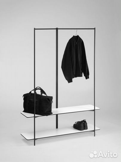 Рейл для одежды лофт