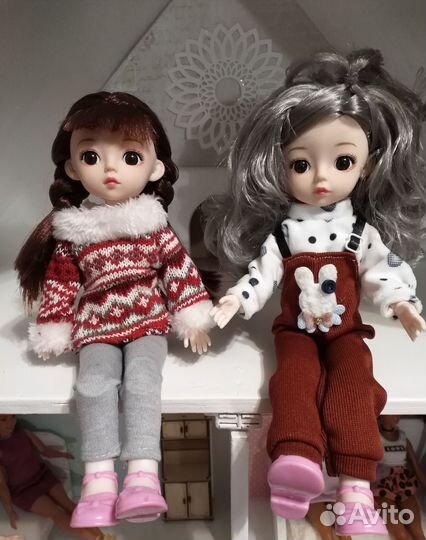 Кукла шарнирная 30см аниме