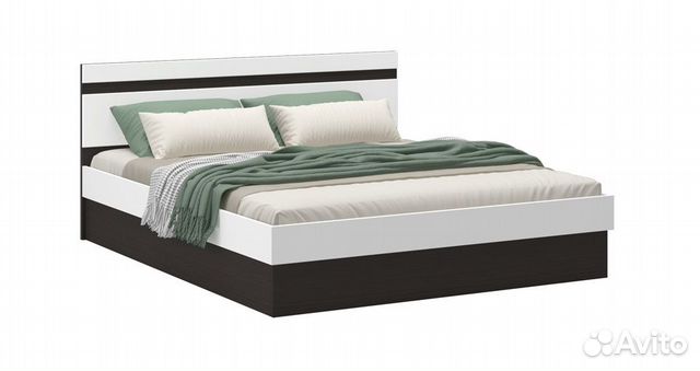 Кровать "Карина-9" мдф 1,4*2,0 м с основанием лдсп