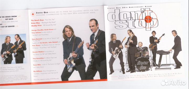 Status Quo - Don't Stop (1996)