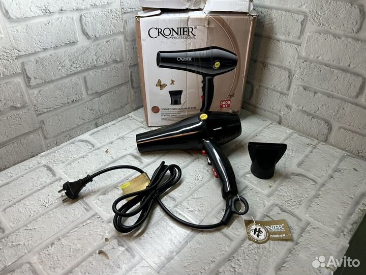 Фен для волос cronier CR-775, черный