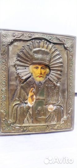 Старинные иконы Св. Николай Чудотворец
