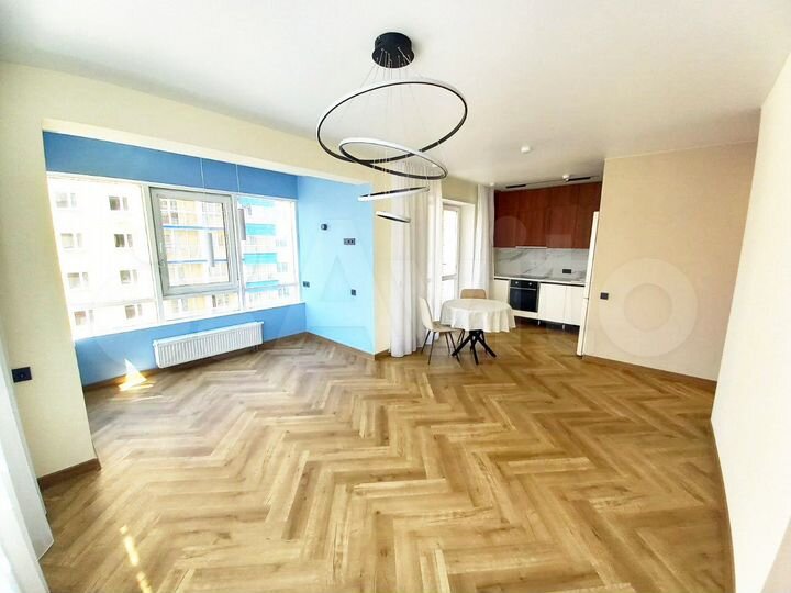 2-к. квартира, 55,3 м², 9/17 эт.