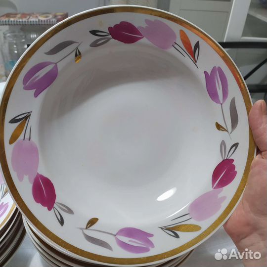 Фарфоровые тарелки СССР