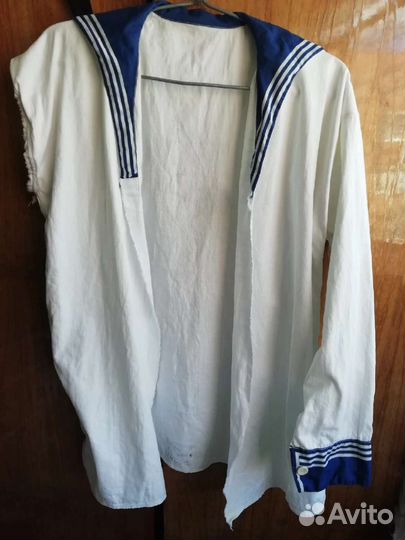 Фланка-роба матросская, вмф СССР 1950г Гюйс 2 шт