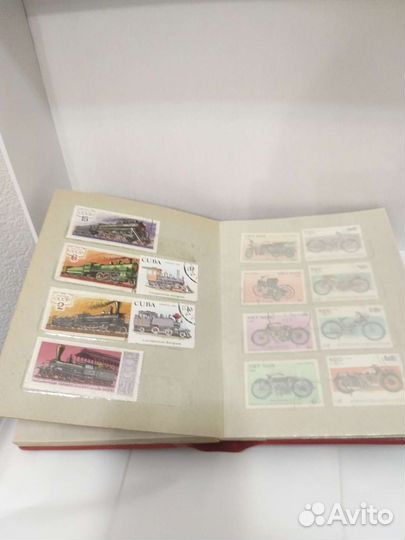 2 альбома с марками