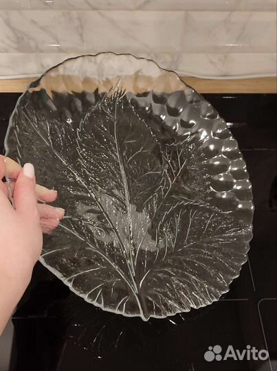 Блюдо стекло 2 шт