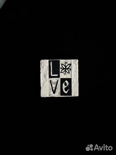 Плиточка love декоративная плитка