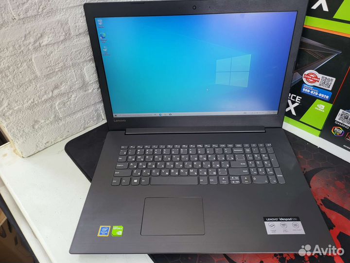 Lenovo 17.3 для игр и работы