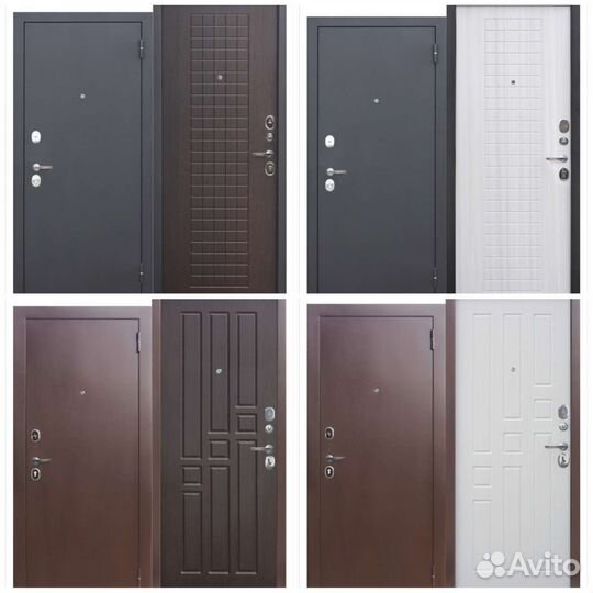 Дверь входная металлическая