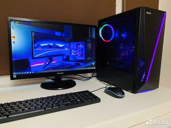 Игровой пк/intel I5-10400/RAM 16gb/GTX 1660 super