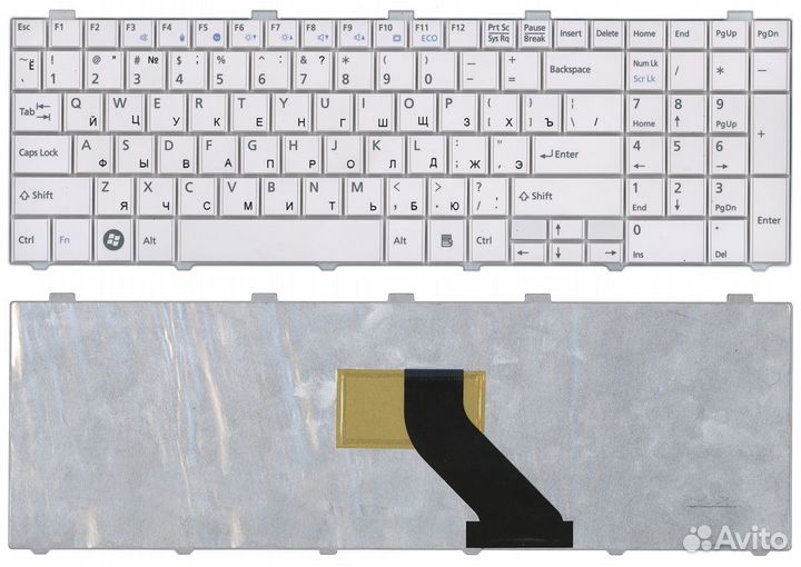 Fujitsu lifebook AH530 AH531 NH751 белая