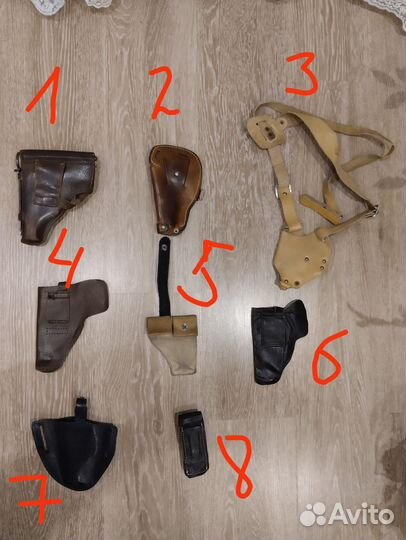 Кобура для ПМ и револьвера RG 89