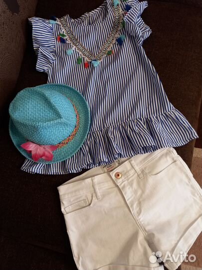 Шорты и блузка для девочки