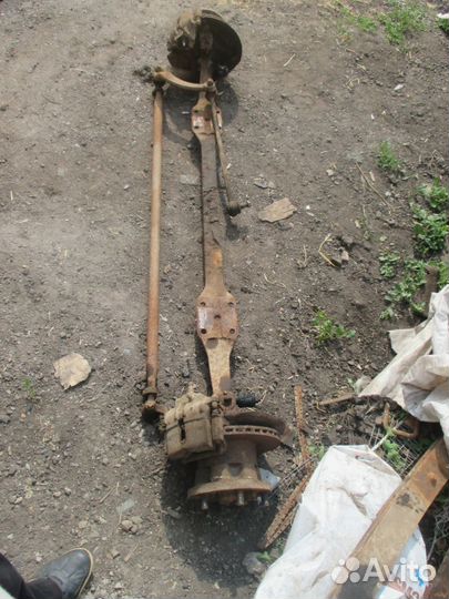 Передняя балка в сборе на газель
