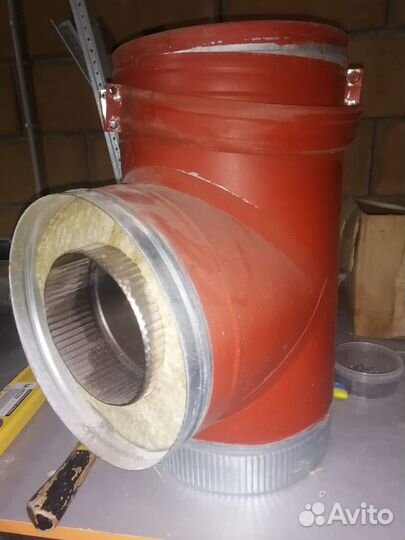 Тройник дымохода 90