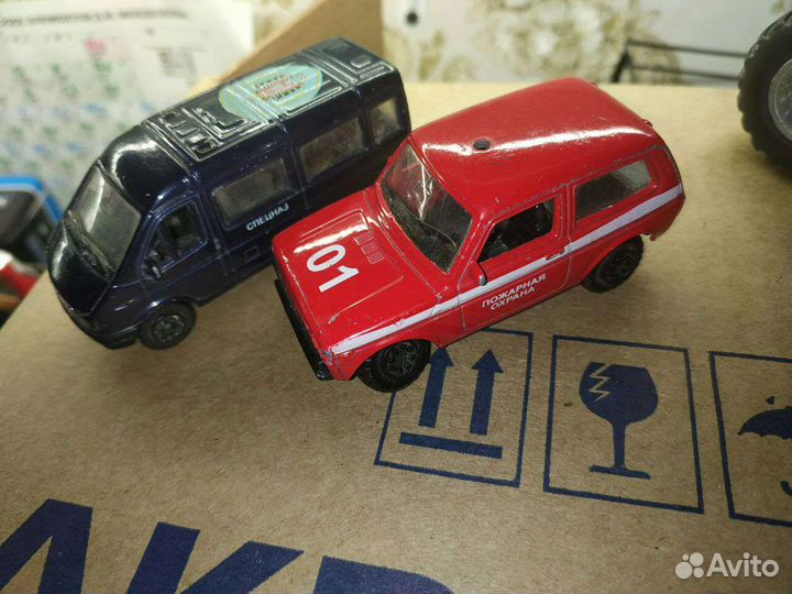 Модельки ваз Нива, ГАЗель, Бигфут