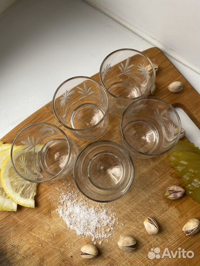 Стопки хрустальные СССР