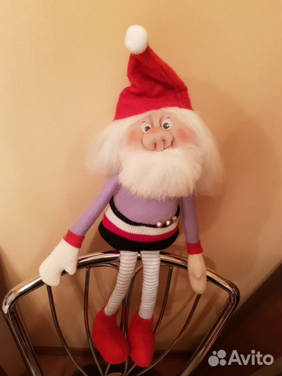 Кукла ручной работы интерьерная Гном