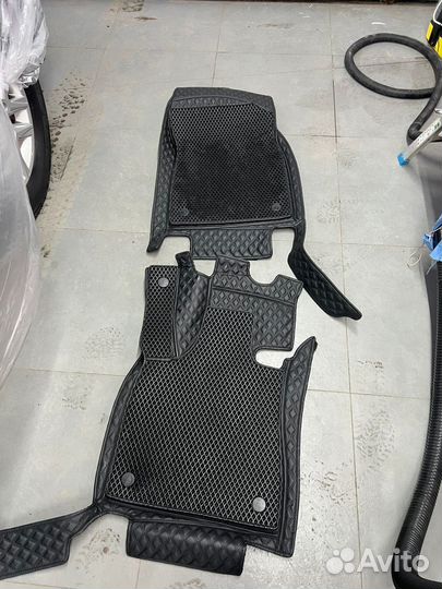 3D коврики из экокожи с eva