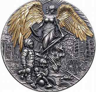 Монета Ангел Хранитель Камерун 2023г серебро