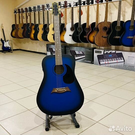 Электроакустическая гитара новая NG eacs 41 BLS