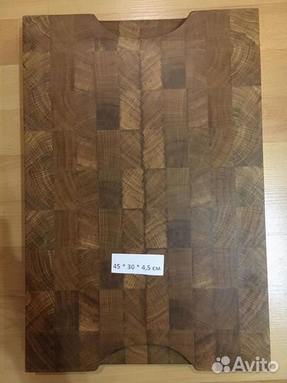 Разделочные доски из дуба торцевые