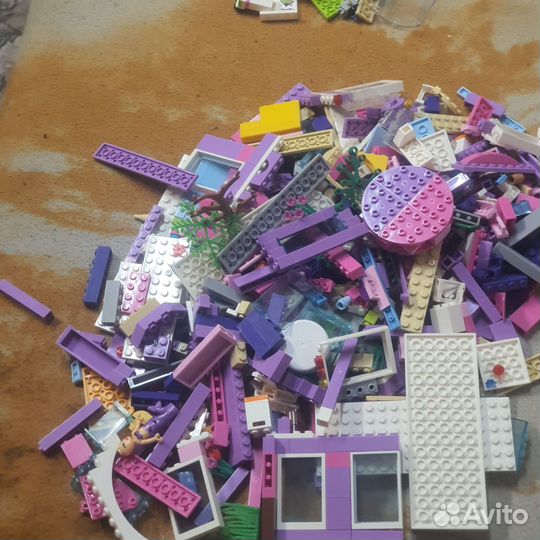 Куча конструктора Лего не оригинал