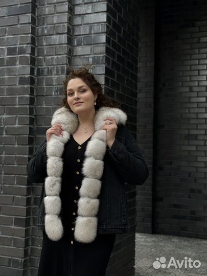 Джинсовка с мехом