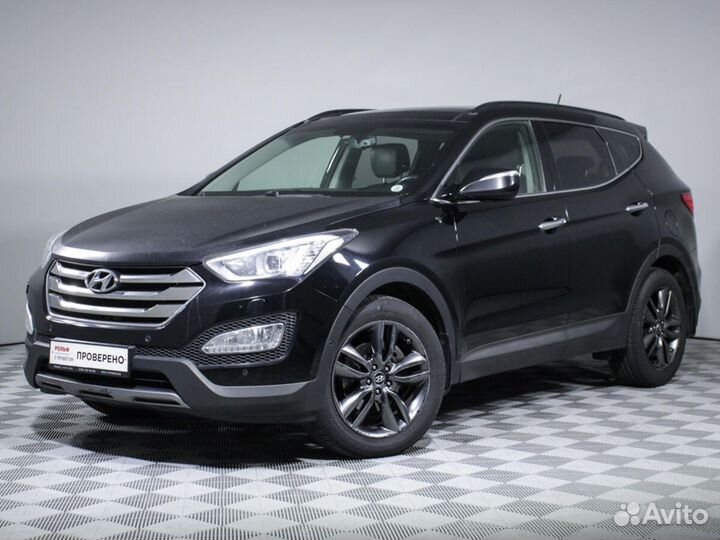 Hyundai Santa Fe 2.2 AT, 2013, 84 520 км