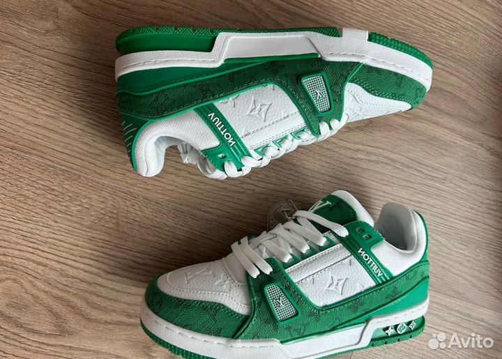 Кроссовки Louis Vuitton Green