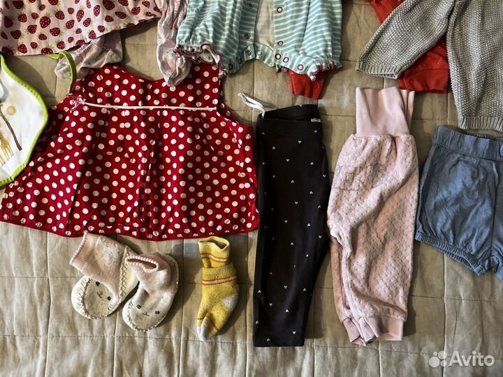 Детские вещи пакетом 68 74