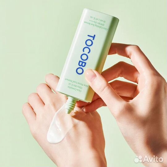 Успокаивающая солнцезащитная сыворотка Tocobo