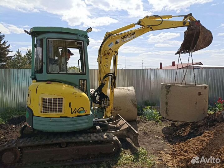 Услуги экскаватора, манипулятора