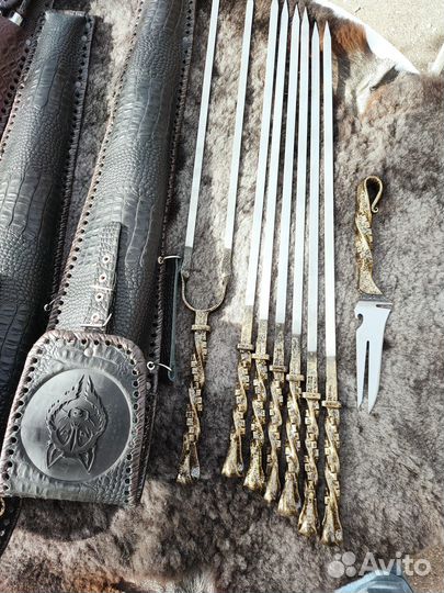 Крутой набор шампуров 