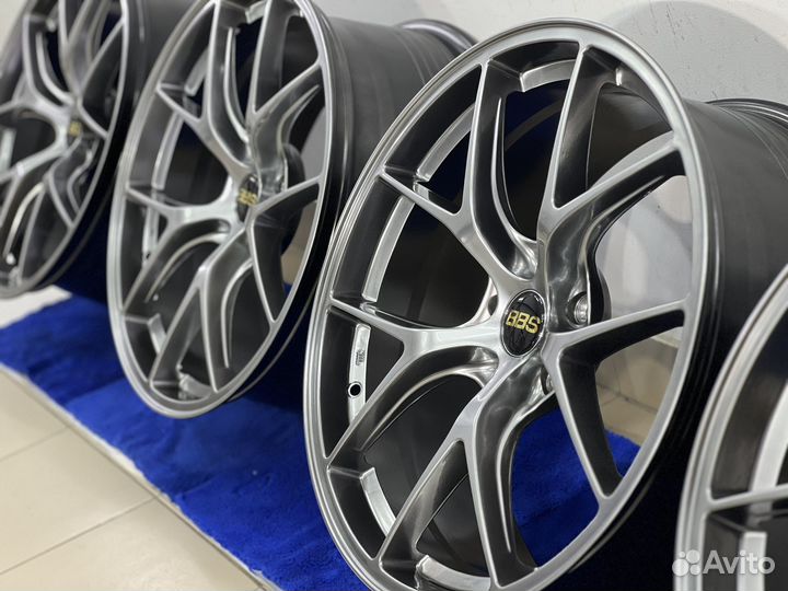 Кованые диски r19 в дизайне BBC с резиной