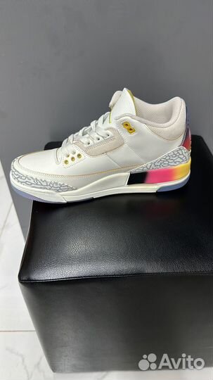 Nike air jordan 3 retro medellin sunset крем