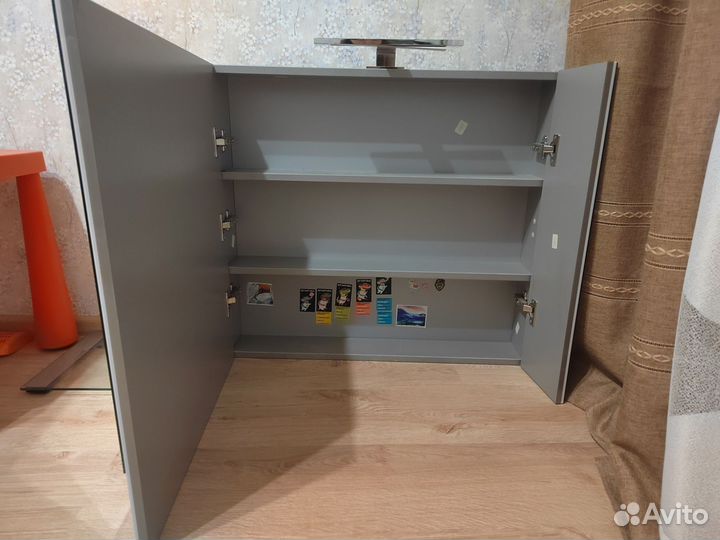 Зеркало с подсветкой для ванной бу